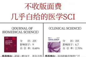沾边就收，巨好发的医学SCI图片