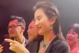 "刘亦菲晚宴惊艳舞姿，全能女神展现舞蹈魅力震撼全场"图片
