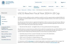 2023年美国工作签证H-1B抽签不再有第三轮！图片