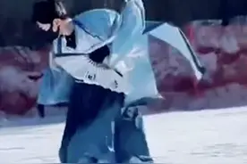 男生穿汉服滑雪被朋友说像安陵容图片