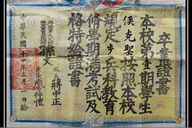 见过黄埔军校毕业证吗图片