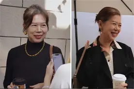 被这位妈妈圈粉了！62岁懂打扮、又会化妆，竟比90后女生还时尚图片