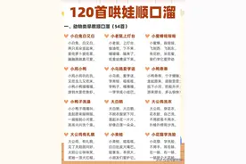 宝宝儿歌，让宝宝早开口图片