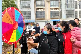 连云港市海州区新浦街道陇东社区“和睦邻里 踏春而来”春季趣味运动会图片