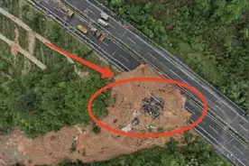 广东梅龙高速路塌方后续：运营期间就多次塌方，专家分析塌方原因图片