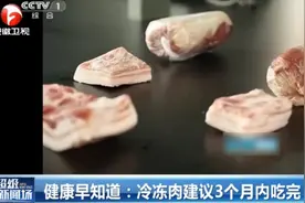 肉放冷冻层保质期是多久？图片