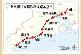 为什么广湛高铁的建设有必要？原来湛江原来是广东第二城！图片