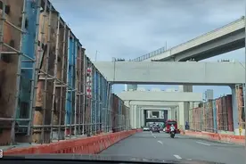 多图直击北清路快速化改造工程图片
