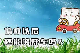 偏瘫朋友到底能否开车，关键有这两个要点图片