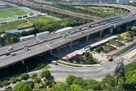 沪宁高速公路西出入口改造完成图片