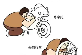 用漫画告诉你，以前的爸爸和现在的爸爸的对比，太精辟了图片