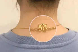 好想告诉她m扣不是这样扣的，好怕它掉啊！图片