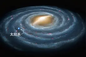 银河系在宇宙中也只是一粒尘埃，宇宙大到我们无法想象！图片