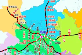 随州高铁规划示意图图片