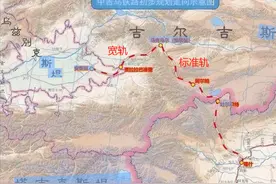 中吉乌铁路采用标准轨加宽轨组合修建，为何最终我国让步了呢？图片