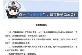 惊险一刹那！梅大高速惊现裂缝爆胎，亲历者揭秘逃生绝技图片