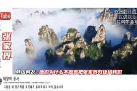 笑死！韩国网友: 为什么中国不把张家界还回来？引发各国网友嘲讽图片
