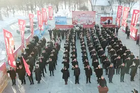 坚守铮铮誓言 践行庄严承诺——哈尔滨市宪法主题广场“宪”在启用全市首个“宪法宣誓墙”正式揭幕图片