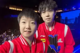 官宣：男乒世界冠军求婚，女友身材高挑，弟弟示爱国乒第1美女图片