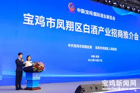 宝鸡市凤翔区白酒产业招商推介会举行图片
