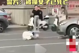 实在残忍！司机撞倒女子以后不但没有停下，反而对其进行反复碾压图片