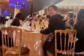 贾玲复胖？最新近照曝光，身穿西装出席晚宴，满脸笑容美出新高度图片