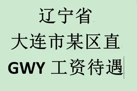 辽宁省大连市某区直单位，体制内工资曝光图片