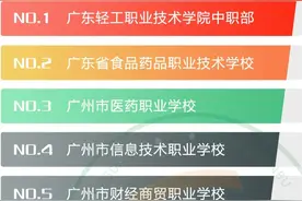 广州中专技校排名前十图片