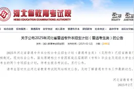 2025年河北专升本招生计划人数公布！图片