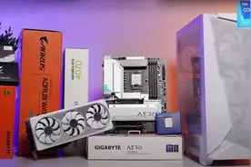 酷睿i9+技嘉Z790+RTX4070 AERO装机：黑白混搭的魅力，谁能拒绝图片