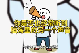 你是否也经常听到脑海里的另一个声音图片