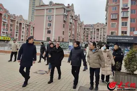 走访调研|市北区委常委、统战部部长、政法委书记姜克源带队到清河路基督教堂走访调研图片