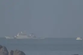 金门外海形势已变，大陆海警船集结，逼近5海里，台当局紧绷神经图片