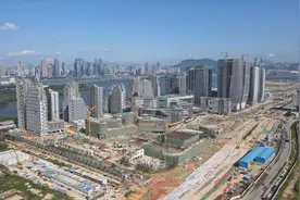 深圳“互联网+”未来科技城项目全面封顶图片