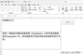DeepSeek嵌入到Excel，提升10倍工作效率，太牛了！图片