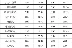 明天起 金华轨道交通运行将有这些调整图片
