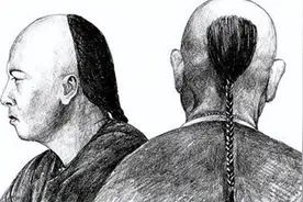 清朝“大辫子”到底多脏？满头油光，虱子满头，十步之内不能站人图片
