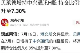 贝莱德增持中兴通讯，A股不重视科技股，外资觉得是机会很香图片