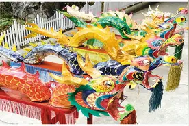 两江板凳龙：传承两百多年的亲情游戏图片
