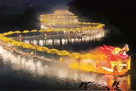 金龙舞动青神湖 竹乡春节快乐多丨春节来眉山青神 每天解锁假期新玩法图片
