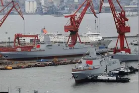 055A正在建造今年下水，海军需要多少艘055，才能满足战备需求？图片