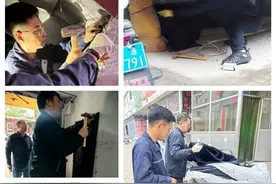 太原城管：防寒保暖战低温 贴心服务暖人心图片