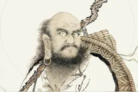 禅宗初祖达摩，一苇渡江，千里迢迢来到中原职位寻找一个人图片