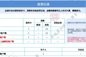 征信报告上的“账户数”可能是你贷款路上的隐形绊脚石图片