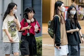 被深圳女生惊艳了：上街爱穿“短裙、短裤”，时髦洋气回头率高图片