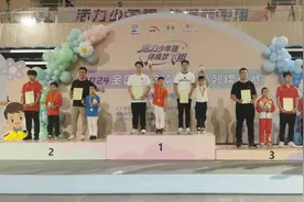 菏泽体操少年荣获全国大赛双杠冠军图片