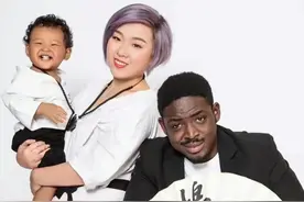 成都美女与非洲黑人网红夫妻，曾辱华如今用歌声收服亿万粉丝！图片