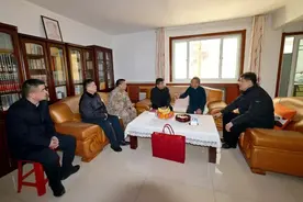 太原市杏花岭区：新春慰问送温暖 浓浓情怀暖人心——区级领导集中开展春节前走访慰问工作图片