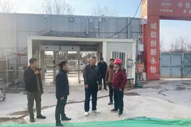 太原市小店区：区领导开展重点项目包保工作图片