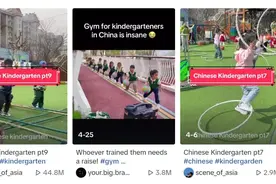 外网60万人围观中国幼儿园教育，网民反思：中国让西方蒙羞图片